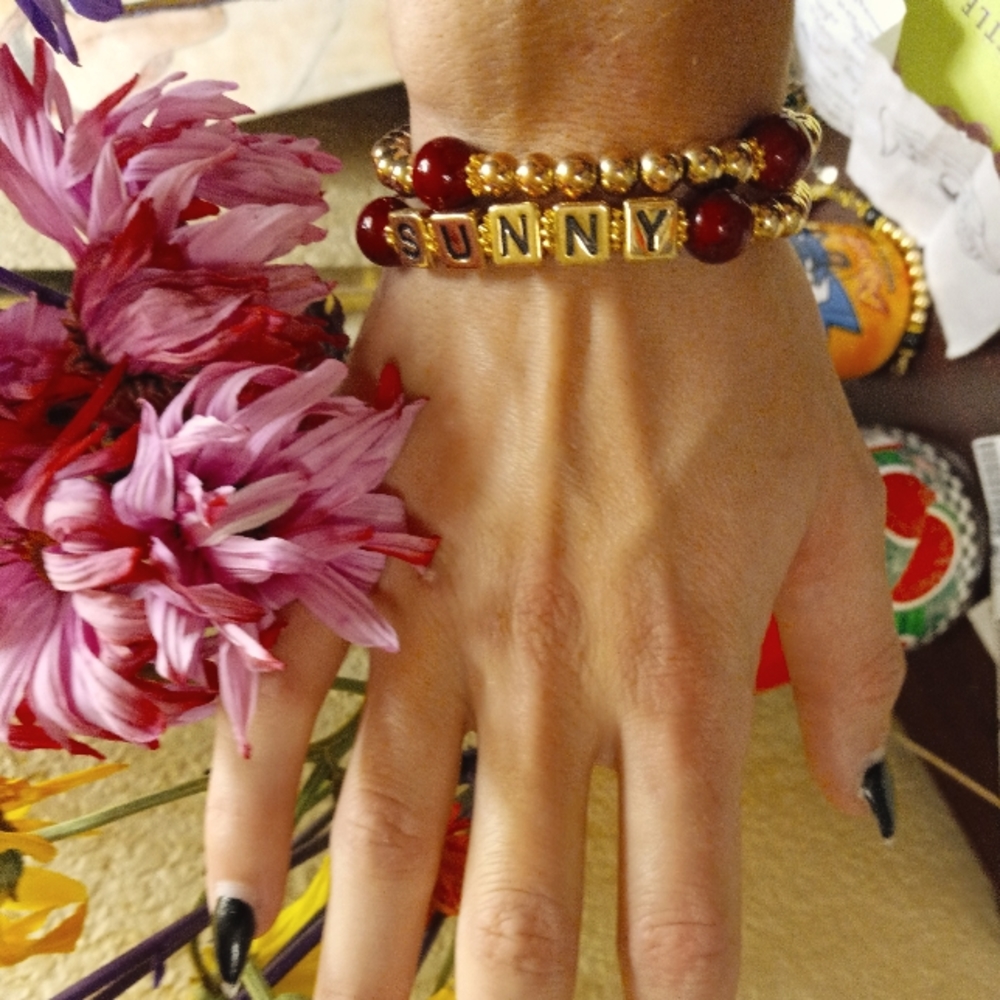 Gemstone bracelets...ROSE QUARTZ...TIGER EYES...JASPER... AGATE..MALAYSIA JADE.